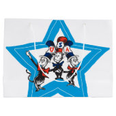 Dr. Seuss | Little Cats USA Hats Graphic Große Geschenktüte (Rückseite)