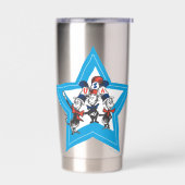 Dr. Seuss | Little Cats USA Hats Graphic Thermobecher (Links)