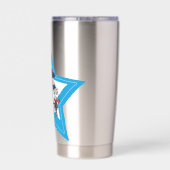 Dr. Seuss | Little Cats USA Hats Graphic Thermobecher (Rückseite)