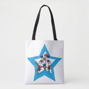 Dr. Seuss Little Cats USA Huts Grafik Tasche