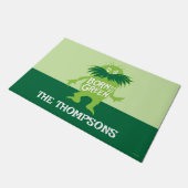 Dr. Seuss | Lorax - Geboren grün sein Fußmatte (Schrägansicht)