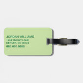 Dr. Seuss | Lorax - Geboren grün sein Gepäckanhänger (Rückseite horizontal)