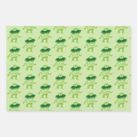 Dr. Seuss | Lorax - Geboren grün sein Geschenkpapier Set (Vorderseite 3)