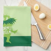 Dr. Seuss | Lorax - Geboren grün sein Geschirrtuch (Viertel Falte)