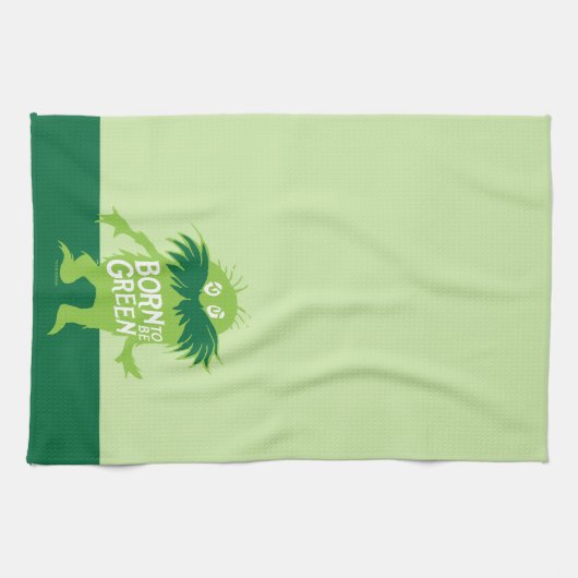 Dr. Seuss | Lorax - Geboren grün sein Geschirrtuch (Horizontal)