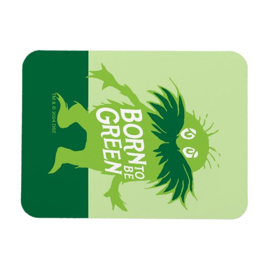 Dr. Seuss | Lorax - Geboren grün sein Magnet (Horizontal)