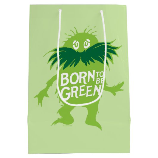 Dr. Seuss | Lorax - Geboren grün sein Mittlere Geschenktüte (Rückseite)
