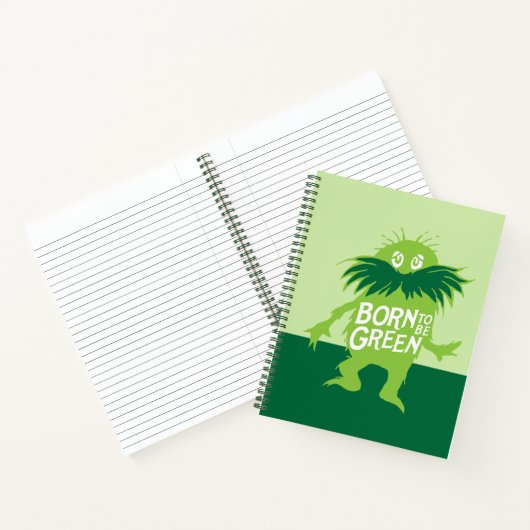 Dr. Seuss | Lorax - Geboren grün sein Notizblock (Innenseite)