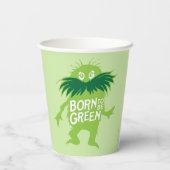 Dr. Seuss | Lorax - Geboren grün sein Pappbecher (Rückseite)