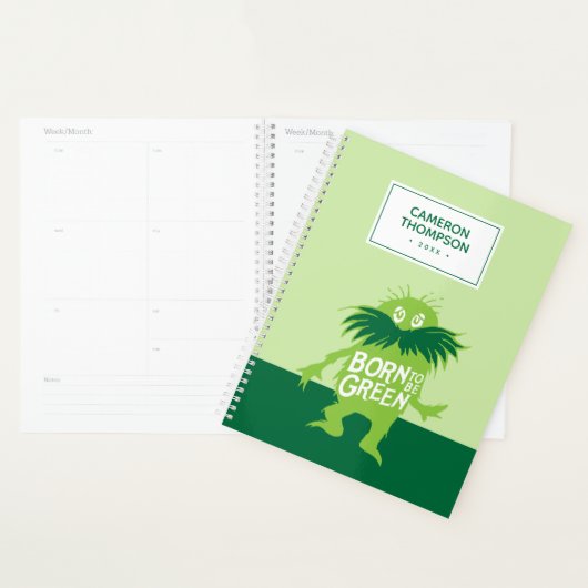 Dr. Seuss | Lorax - Geboren grün sein Planer (Anzeige)