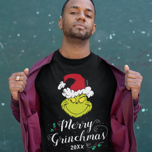 Dr. Seuss | Merry Grinchmas Tri-Blend Shirt