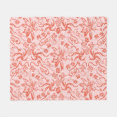 Dr. Seuss | Muttertagsmuster Fleecedecke (Vorderseite (Horizontal))