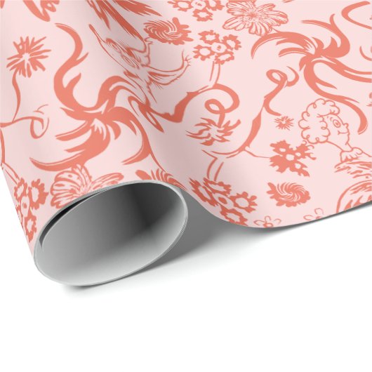 Dr. Seuss | Muttertagsmuster Geschenkpapier (Rolleneckpunkt)
