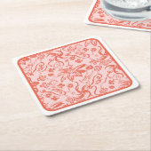 Dr. Seuss | Muttertagsmuster Rechteckiger Pappuntersetzer (angewinkelt)