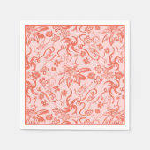 Dr. Seuss | Muttertagsmuster Serviette (Vorderseite)