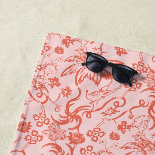 Dr. Seuss | Muttertagsmuster Strandtuch (Beispiel)