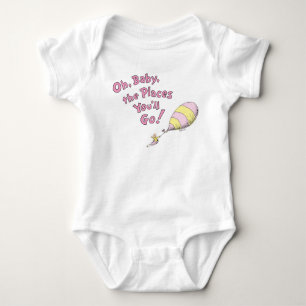 Dr. Seuss   Oh, Baby, die Orte, an die du gehst! P Baby Strampler