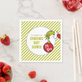 Dr. Seuss | Oh Boy Grinch Baby Showdusche Serviette (Beispiel)