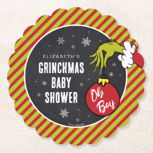 Dr. Seuss   Oh Boy Grinch Baby Showdusche Untersetzer
