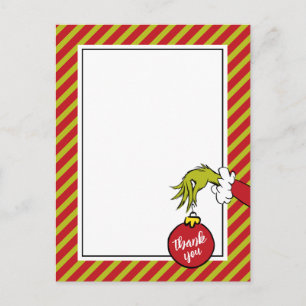 Dr. Seuss   Oh Boy Grinch Baby Shower Danke schön Postkarte