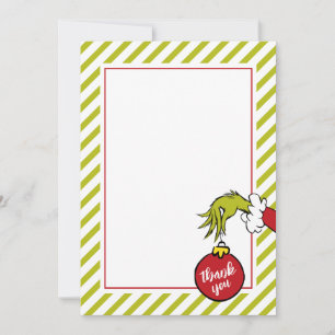 Dr. Seuss   Oh Boy Grinch Babyparty Dankeschön Dankeskarte