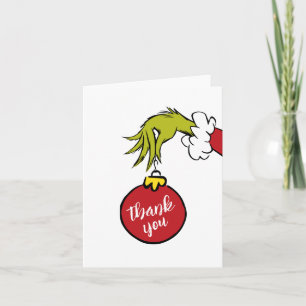 Dr. Seuss Oh Boy Grinch Babyparty Dankeschön Dankeskarte