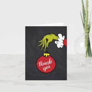 Dr. Seuss Oh Boy Grinch Babyparty Dankeschön Dankeskarte
