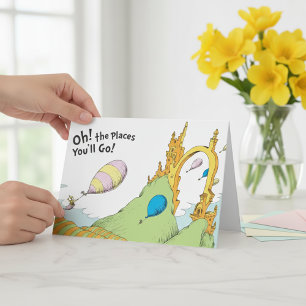 Dr. Seuss Oh, die Orte, an denen du sein wirst! Karte