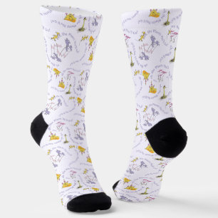 Dr. Seuss "Oh, die Orte, an denen du sein wirst!" Socken