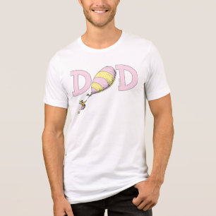 Dr. Seuss Oh, die Orte, an denen Sie Vater machen Tri-Blend Shirt