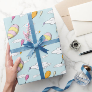 Dr. Seuss Oh, die Orte, an die du gehen wirst Mu Geschenkpapier