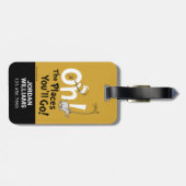 Dr. Seuss | Oh, die Orte, an die du gehen wirst! R Gepäckanhänger (Rückseite horizontal)