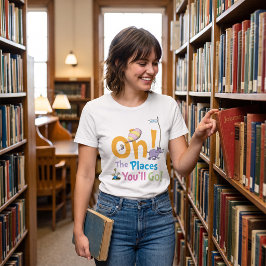 Dr. Seuss | Oh, die Orte, an die du gehen wirst! Tri-Blend Shirt