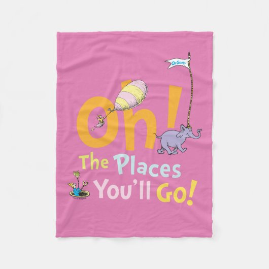Dr. Seuss | Oh! Die Paraden-Parade Fleecedecke (Vorderseite)