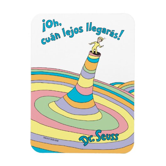 Dr. Seuss | Oh, wie weit du es bringst! Magnet (Vertikal)