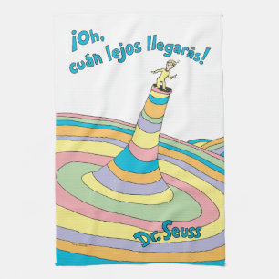 Dr. Seuss   Oh, wie weit du kommst! Geschirrtuch