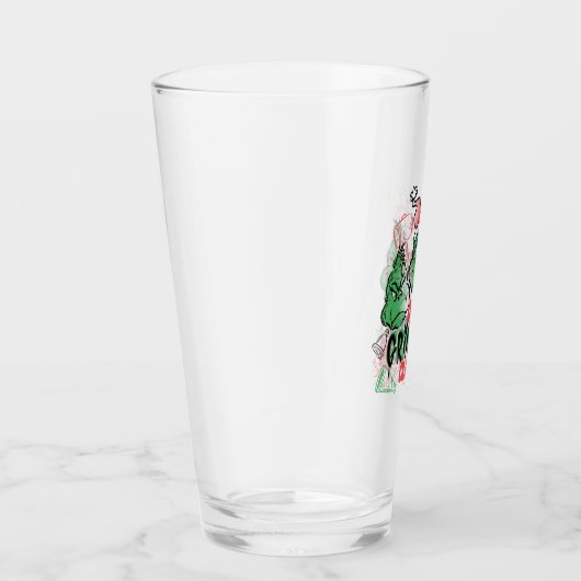 Dr. Seuss | Old Grinch Claus Glas (Rechts)