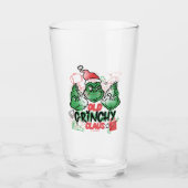 Dr. Seuss | Old Grinch Claus Glas (Vorderseite)