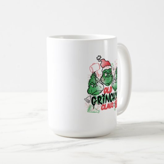 Dr. Seuss | Old Grinch Claus Kaffeetasse (VorderseiteRechts)