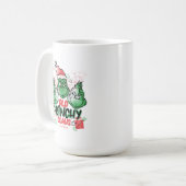 Dr. Seuss | Old Grinch Claus Kaffeetasse (Vorderseite Links)