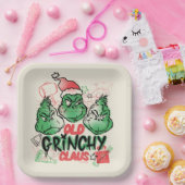 Dr. Seuss | Old Grinch Claus Pappteller (Party)