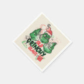 Dr. Seuss | Old Grinch Claus Serviette (Ecke)