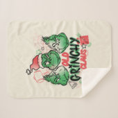 Dr. Seuss | Old Grinch Claus Sherpadecke (Vorderseite (Horizontal))