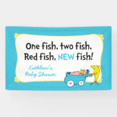 Dr. Seuss | One Fish - Boy Baby Shooter Banner (Horizontal)