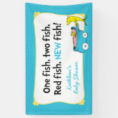 Dr. Seuss | One Fish - Boy Baby Shooter Banner (Vertikal)