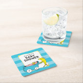 Dr. Seuss | One Fish - Boy Baby Shooter Rechteckiger Pappuntersetzer (Vor Ort)