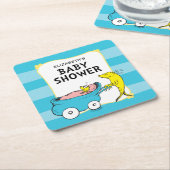 Dr. Seuss | One Fish - Boy Baby Shooter Rechteckiger Pappuntersetzer (angewinkelt)