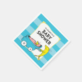 Dr. Seuss | One Fish - Boy Baby Shooter Serviette (Ecke)