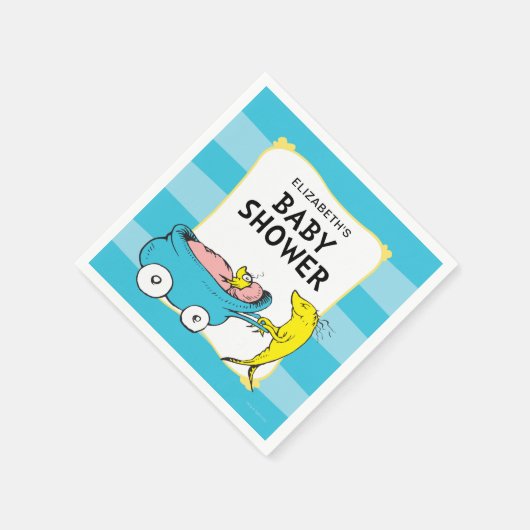 Dr. Seuss | One Fish - Boy Baby Shooter Serviette (Ecke)