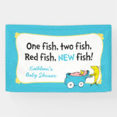 Dr. Seuss | One Fish - Boy Baby Shooting Banner (Horizontal)